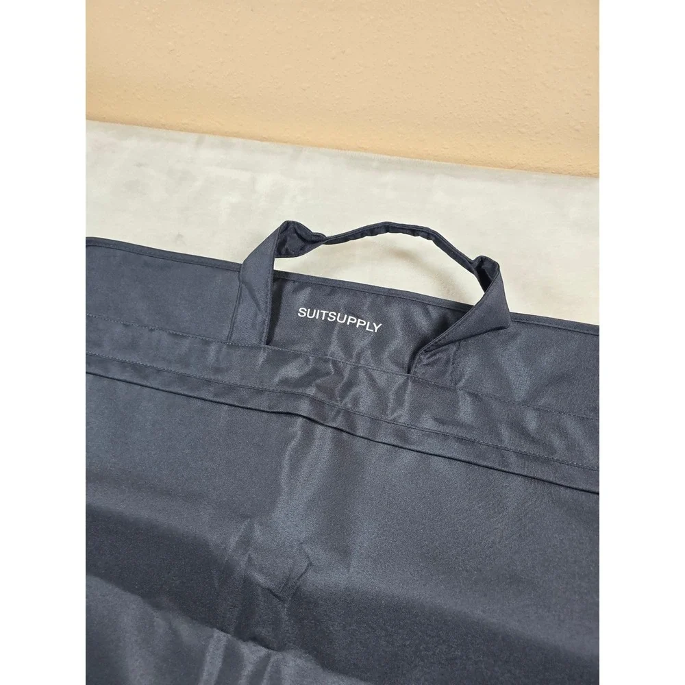 Suitsupply Garment Travel‎ Bag Mens Navy Blue Tri Fold Carrier Blazer Suit